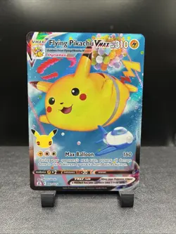 Pokemon Flying Pikachu VMAX Ultra Rare Holo Celebrations Card 007/025 - Image 1