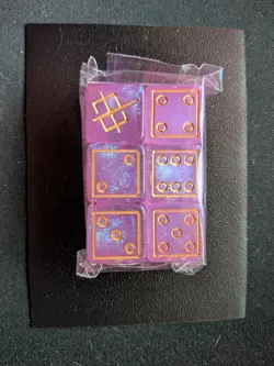 Gundam Card Game Destiny Ignition ST-09 Set of 6 Dice Damage Counters - Image 1