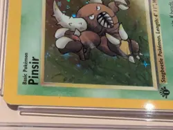 CGC 8.5 Pinsir 1999 Jungle 1st Edition 9/64 Holo Pokemon Card - Image 4