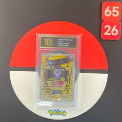 Pokemon Chinese TCG card Sword & Shield Gimmighoul CSV4C 133/129 AR Grade10 - Image 1