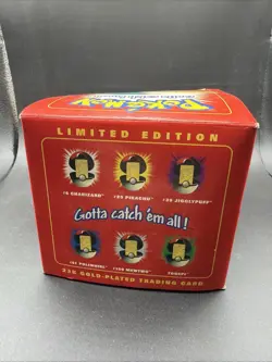 Pokemon Burger King 23k Gold Plated Trading Card CHARIZARD In Red Box - Image 4