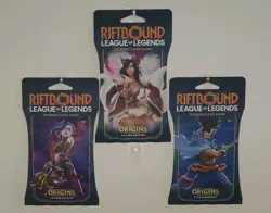 Riftbound Origins League Of Legends - Sleeved Booster Packs - Complete Art Set - Image 1