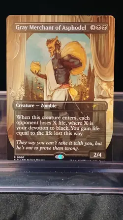 Gray Merchant of Asphodel: Secret Lair Encyclopedia of Magic - MtG - Image 1