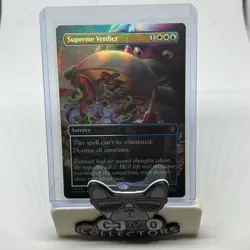 MTG Supreme Verdict BORDERLESS FOIL 0134 TMC TMNT Pizza Box Exclusive - Image 1