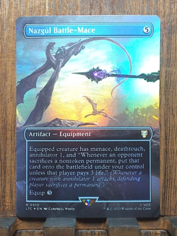 MTG✨ Nazgul Battle-Mace (Borderless) Commander: the Lord of the Rings, NM.. 🎇 - Image 2