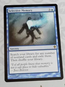 C4760 MAGIC MTG WORLDWAKE SELECTIVE MEMORY #37 NM RARE - Image 1
