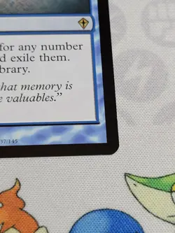 C4760 MAGIC MTG WORLDWAKE SELECTIVE MEMORY #37 NM RARE - Image 5