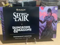 MTG Secret Lair Dungeons & Dragons Shadowheart's Devotion FOIL Sealed - Image 1