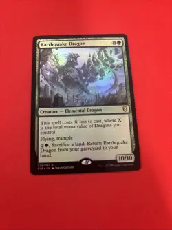 Earthquake Dragon Commander Legends: Battle for Baldur's Gate Foil - Image 2