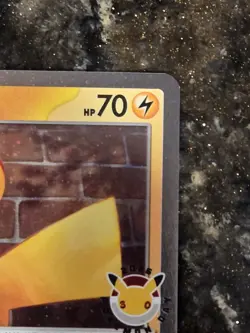 Pokemon TCG Pikachu 30th Anniversary Promo Cosmic Holo 051/162 - Image 3
