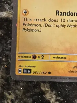 Pokemon TCG Pikachu 30th Anniversary Promo Cosmic Holo 051/162 - Image 5