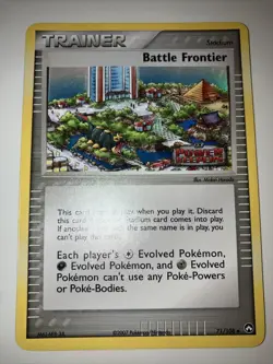 Pokemon TCG Battle Frontier EX Power Keepers 71 Reverse Holo Uncommon - Image 1