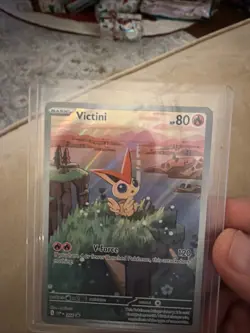 Pokemon TCG Victini 208 Full Art Black Star Promo Black Bolt White Flare - Image 2