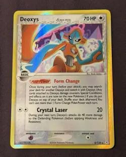 Pokemon Deoxys Delta Species Holo Rare 5/110 EX Holon Phantoms 2006 Card - Image 1