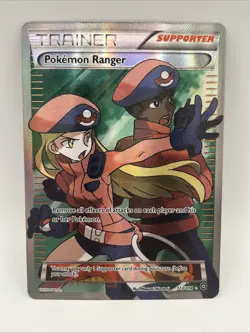 Pokemon Ranger (Full Art) 113/114 XY - Steam Siege Holo - Image 1