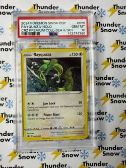 Rayquaza Holo #029 Premium Collection Sea & Sky 2024 Pokemon PSA 10 142774386 - Image 1