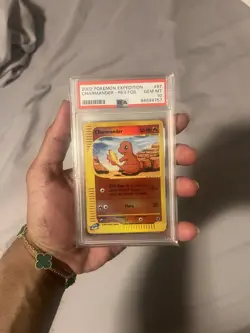 PSA 10 Charmander Expedition Base Set 097/165 Reverse Holo Pokemon POP 43 - Image 1