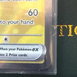 Pokemon TCG: Meowth ex 107/088 Me03 Perfect order NM-Full Art Possible 10! - Image 4