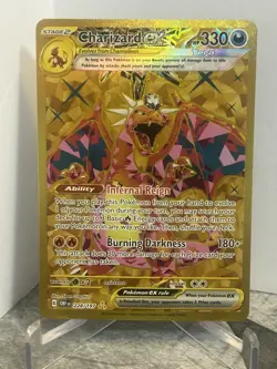 Charizard ex - Hyper Rare SV03: Obsidian Flames 228/197 Pokemon NM - Image 1