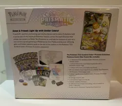 PRISMATIC EVOLUTIONS ~ Pokemon Center Elite Trainer Box ETB ~ FREE ACRYLIC CASE - Image 5