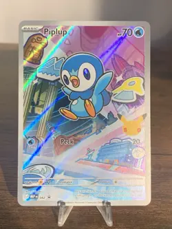 Piplup 2026 Pokemon MEP 042 Promo First Partner Illustration Rare - Image 1