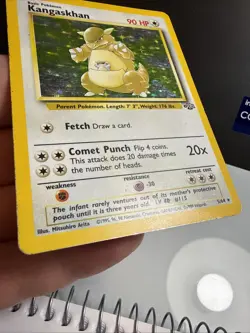 Pokemon TCG Kangaskhan Jungle 5/64 Holo Unlimited Holo Rare - Image 3