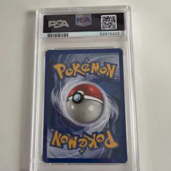 1999 POKEMON FOSSIL #4 DRAGONITE-HOLO PSA 7 - Image 2