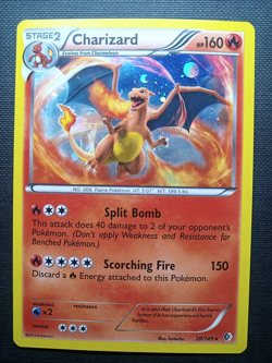 Pokemon | Charizard | Boundaries Crossed 20/149 | Near Mint | Rare | Cosmo Holo - Image 1