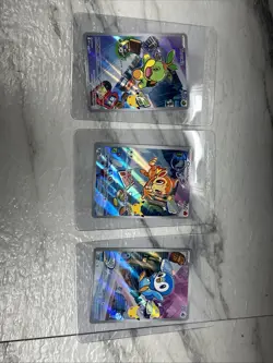 Pokemon 2026 First Partner Illustration Collection Series 1 IR Promos Set 40-42 - Image 1
