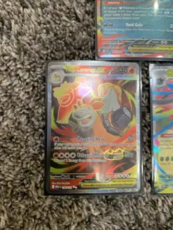 POKEMON TCG PHANTASMAL FLAMES MEGA EVOLUTION LOT OF 5 EXs ALL NM+ - Image 2