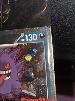 SEALED Gengar GameStop promo SWIRL + SHADOW BALL 🌀 050/088 STAMPED MINTY 💎 - Image 2