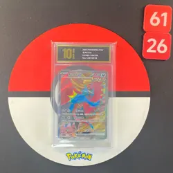 Pokemon TCG S-Chinese Roaring Moon ex CSV6C-144/128 SR Grade10 - Image 1