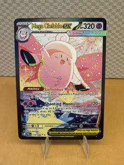 Pokemon Mega Clefable ex 119/088 SIR Perfect Order Secret illustration Rare - Image 1
