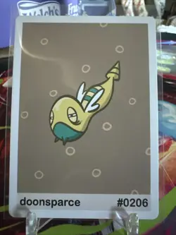 Doonsparce (Dunsparce) #0206- Gen 2 Pookiemoot Fan Art - Pokemon - Image 1