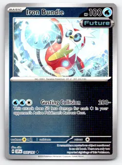 Pokemon Iron Bundle SV08: Surging Sparks (SSP) Uncommon Reverse Holo 055/191 NM - Image 1