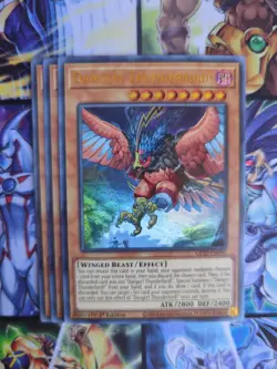 Yu-Gi-Oh x3 Danger! Thunderbird! GFTP-EN090 Ultra Rare 1st Edition NM - Image 1