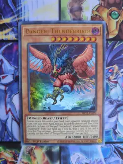 Yu-Gi-Oh x3 Danger! Thunderbird! GFTP-EN090 Ultra Rare 1st Edition NM - Image 4