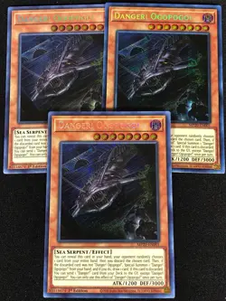 Yugioh Danger! OGOPOGO! MP20-EN001 1ST SECRET x3 (NM) - Image 1