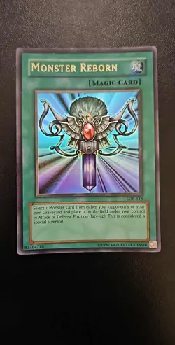 Monster Reborn LOB-118 The Legend of Blue Eyes White Dragon Unlimited|Unlimited - Image 1
