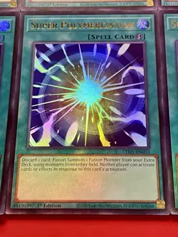 3x Super Polymerization | Ultra Rares + 3x Lightning Storm | Rares | YuGiOh! - Image 5