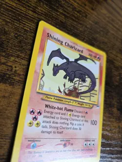 Pokemon Neo Destiny Shining Charizard Card 107/105 Holo Ungraded - Image 2