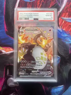 Charizard SV107/SV122 - PSA 10 - Shining Fates - Pokemon Card - Image 1