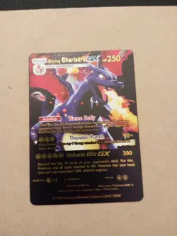 Pokemon Shining Charizard GX Black Card Fan Art Card - Image 1