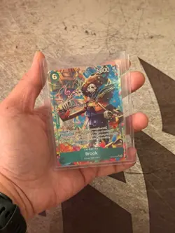 One Piece TCG Brook EB04 OP15 - 032 - Alt / Parallel Art - SR - Near Mint - Image 1