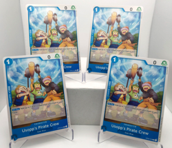 Usopp's Pirate Crew Playset - OP03-042 x4 - Pillars of Strength - One Piece TCG - Image 1