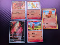 Charmander Card Lot – English & Japanese – IR & Vintage – Pokemon TCG - Image 1