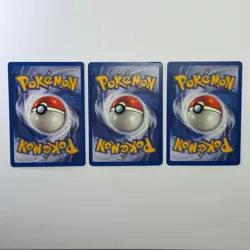 Pokemon TCG Gastly Base Set #50/102 3-Card Lot WOTC Vintage 1999 - Image 2