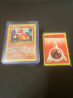 Pokemon TCG Base Set 29 Card Bundle WOTC 1999 LP Vintage Non Holo Lot Top Loaded - Image 2