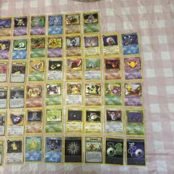 Pokemon TCG Team Rocket Card Bundle Job Lot WOTC 1999 Vintage no dupes x5 1st ed - Image 4