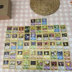 Pokemon TCG Team Rocket Card Bundle Job Lot WOTC 1999 Vintage no dupes x1 1st ed - Image 1